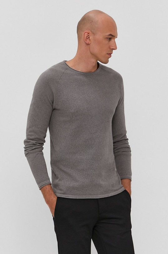 Jack & Jones Sweter szary 12157321