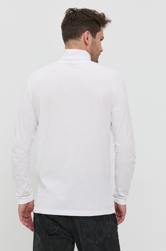 Îmbrăcăminte Jack & Jones - Longsleeve din bumbac 12190713 alb