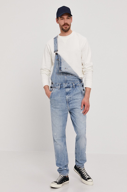 Selected Homme - Bavlněná mikina 16077366 bílá AA00