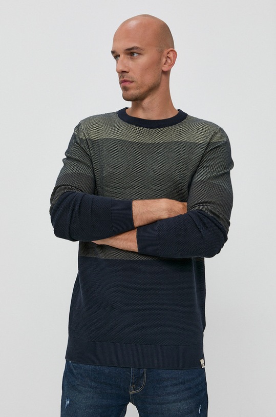Jack & Jones Sweter okrągły zielony 12193492