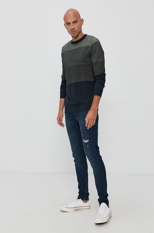 Jack & Jones Sweter 12193492 zielony AA00