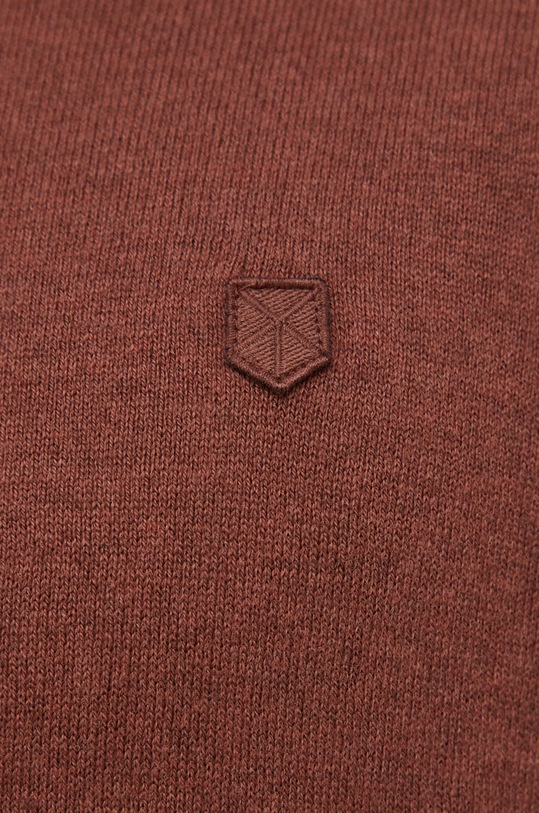 Sveter s prímesou kašmíru Premium by Jack&Jones 12192311 hnedá