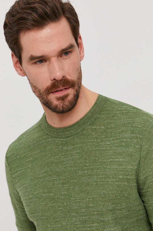 Selected Homme Sweter zielony 16074710