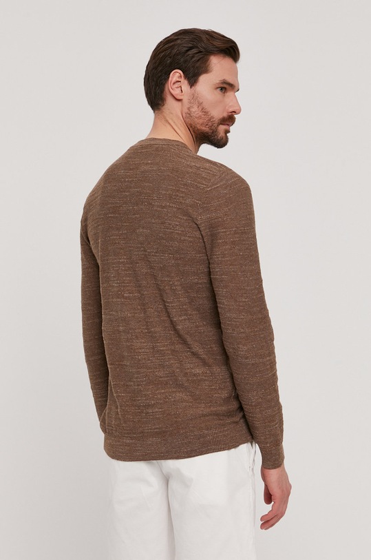 Odzież Selected Homme Sweter 16074710 brązowy