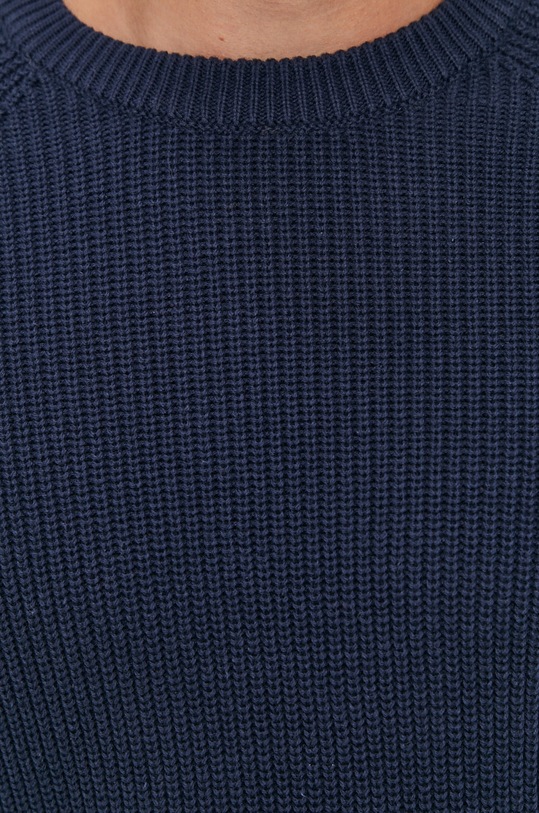 Selected Homme Sweter 16079924 granatowy