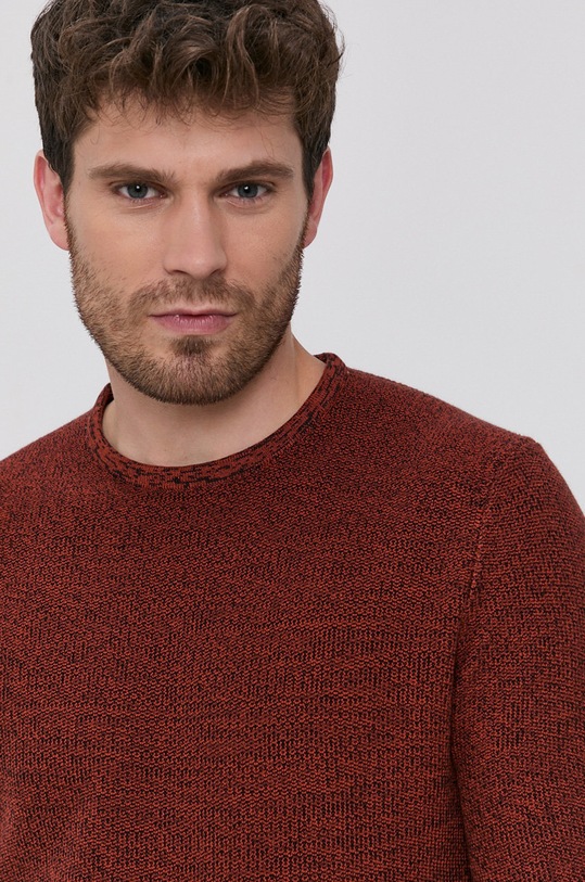Only & Sons Sweter bordowy 22019979