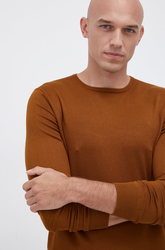Only & Sons Sweter brązowy 22020088