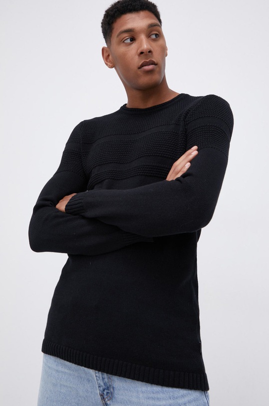 Only & Sons - Pulover subtiri negru 22020639