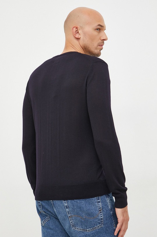 Odzież Armani Exchange sweter wełniany 8NZM4R.ZM8AZ.NOS granatowy