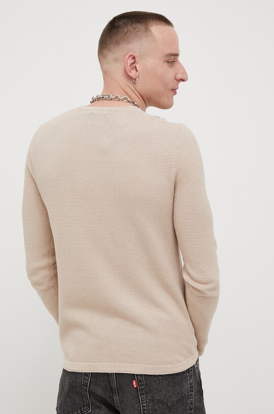 Oblečenie Bavlnený sveter Only & Sons 22016980.SilverLini béžová