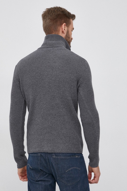 Odzież Marc O'Polo Sweter z domieszką wełny M30505560296 szary