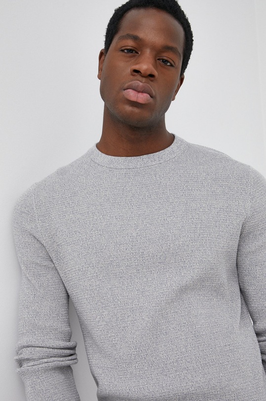 Βαμβακερό πουλόβερ Selected Homme άλλο μπλε 16079776.Tradewinds