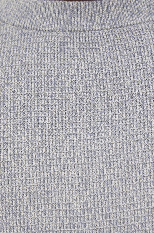 Βαμβακερό πουλόβερ Selected Homme 16079776.Tradewinds μπλε