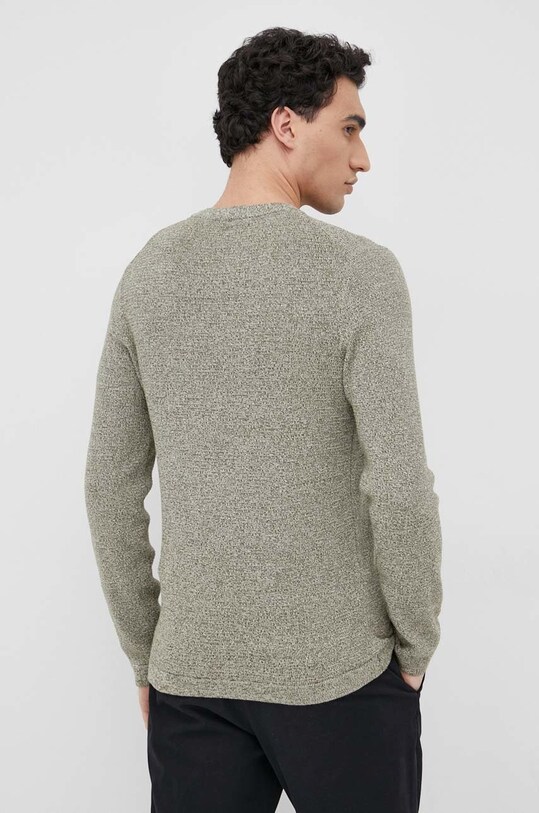 Ρούχα Βαμβακερό πουλόβερ Selected Homme 16079776.WinterMoss πράσινο