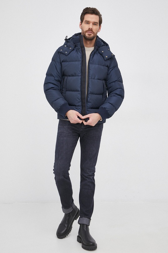 Selected Homme Sweter bawełniany 16079924.Egret beżowy AA00