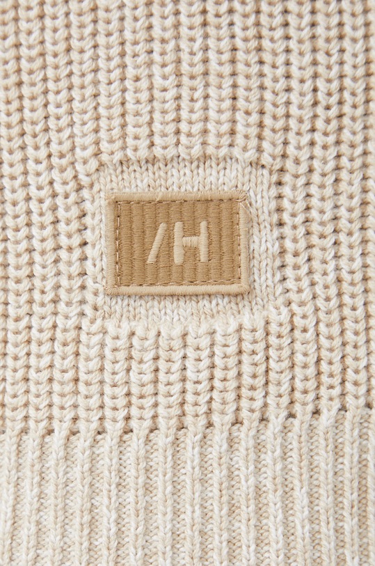 Selected Homme Sweter bawełniany 16079924.Egret beżowy