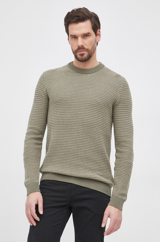Selected Homme Sweter pozostałe zielony 16079961.DeepLichen