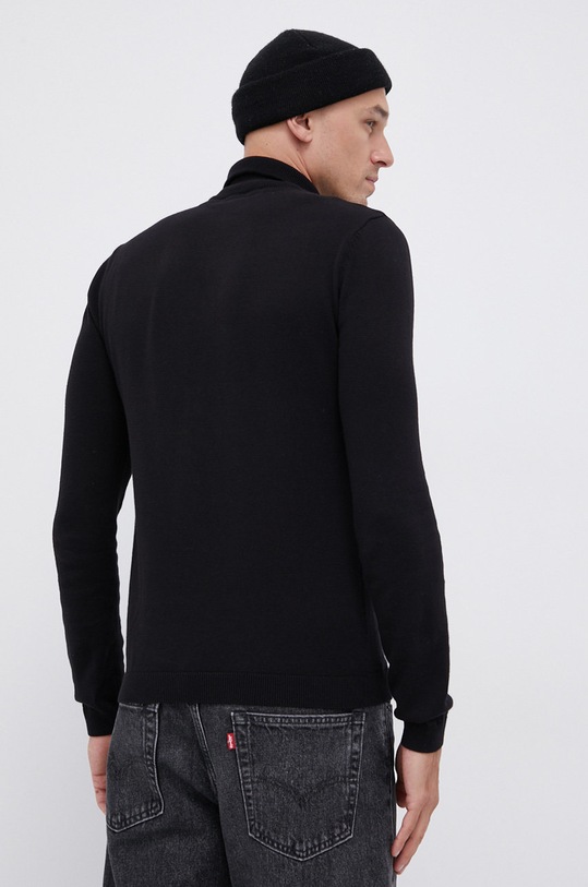 Odzież Solid Sweter bawełniany 21104250.799000 czarny