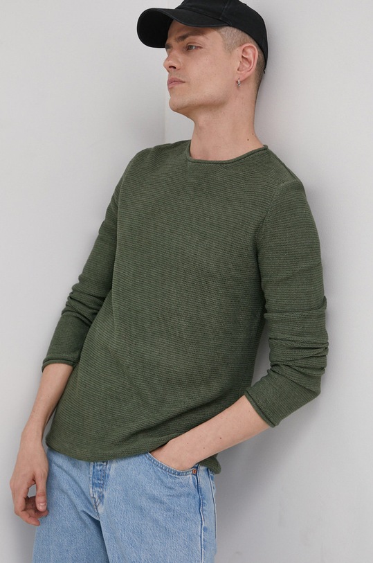 Solid Sweter zielony 21104152.1903151