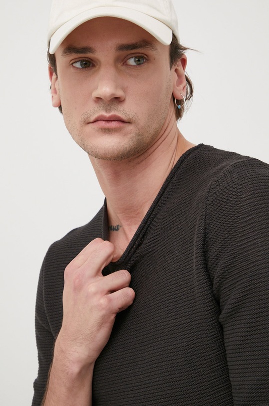 Îmbrăcăminte Solid pulover 21104152.194008 negru