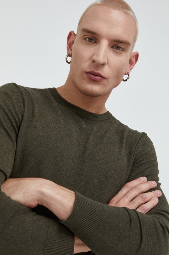 Jack & Jones sweter pozostałe zielony 12208364.OliveNight