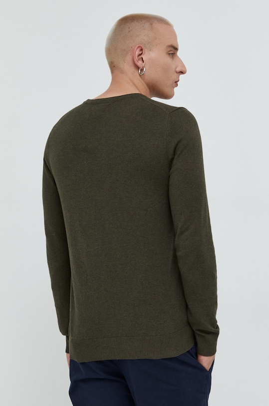 Odzież Jack & Jones sweter 12208364.OliveNight zielony