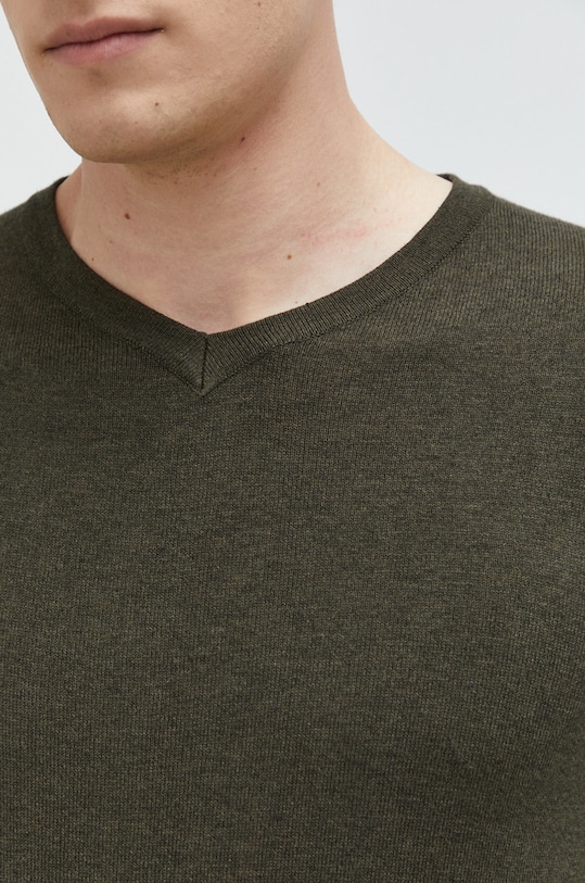 Jack & Jones sweter 12208365.OliveNight zielony
