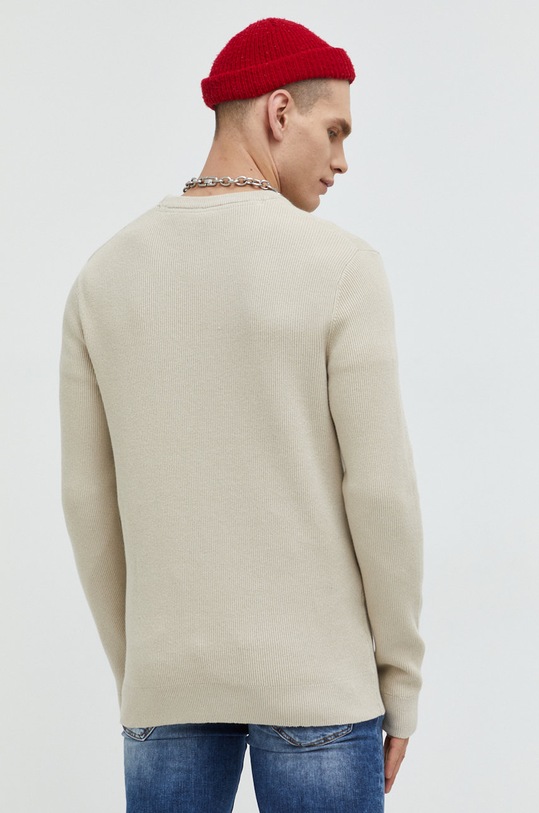 Odzież Only & Sons sweter 22022855.SilverLini beżowy