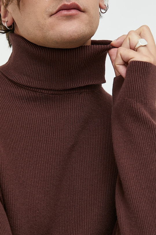 Only & Sons sweter 22023202.DeepMahoga brązowy