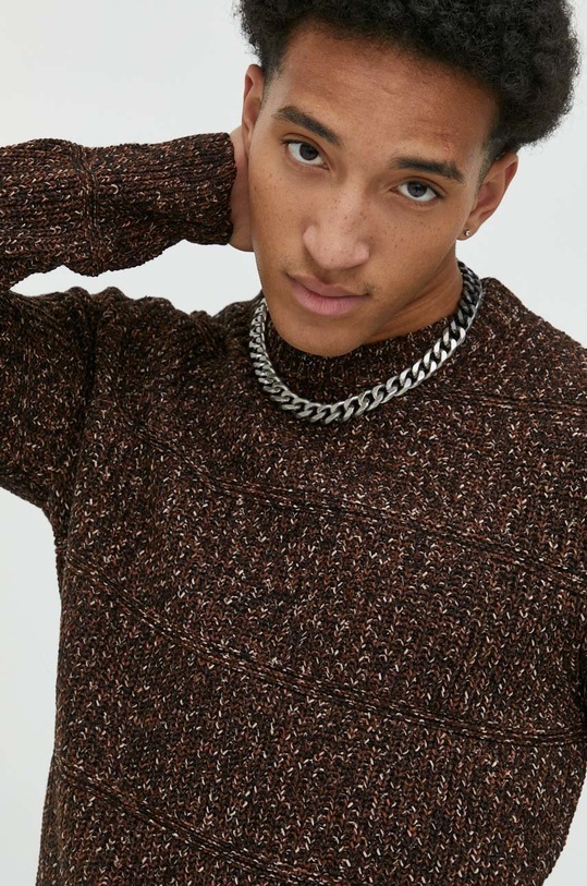 Premium by Jack&Jones sweter Karter pozostałe brązowy 12219196.Java