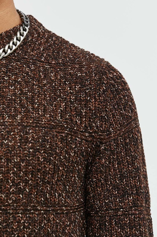 Premium by Jack&Jones sweter Karter 12219196.Java brązowy