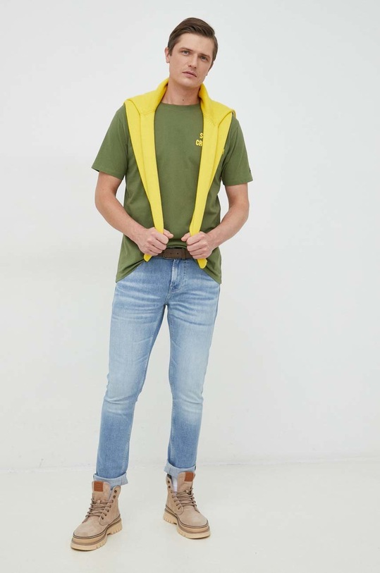 MC2 Saint Barth pulover de lana HER0011 galben AA00