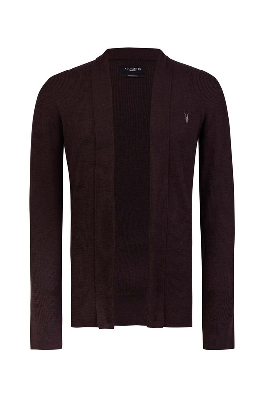 AllSaints kardigan wełniany MODE MERINO OPEN CAR MK002D