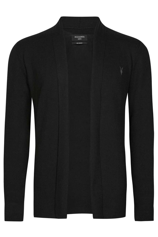 AllSaints kardigan wełniany MODE MERINO OPEN CAR MK002D