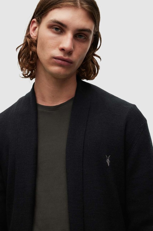 AllSaints cardigan din lana MK002D negru AA00