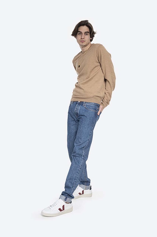 A.P.C. wool jumper Pull King WVAWM.H23628 beige AA00
