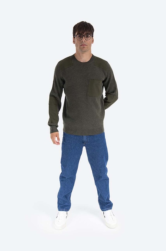 A.P.C. wool jumper WVBAK.H23052 green AA00