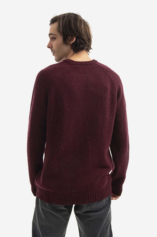 Odzież Carhartt WIP sweter wełniany I010977 czerwony