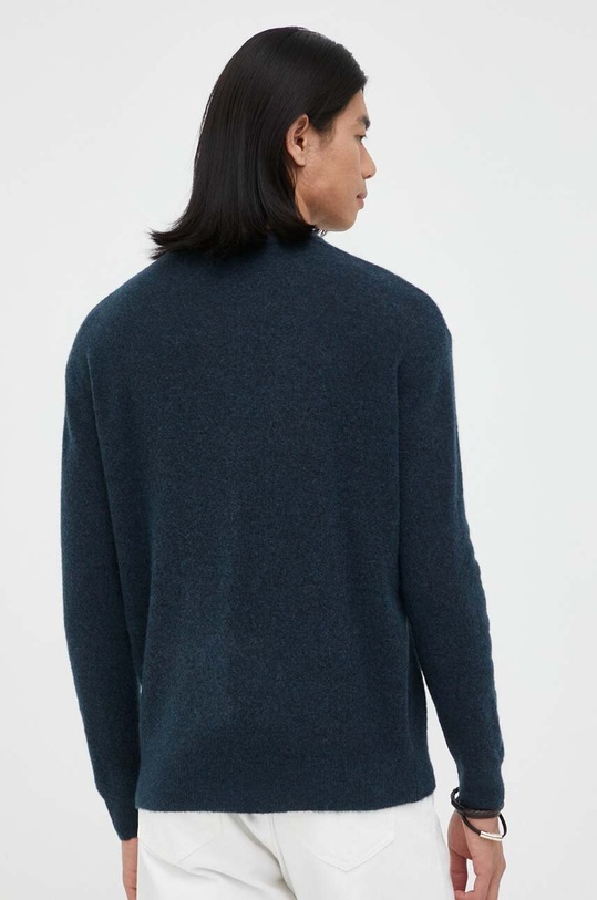 Odzież American Vintage sweter wełniany MRAZ18A granatowy