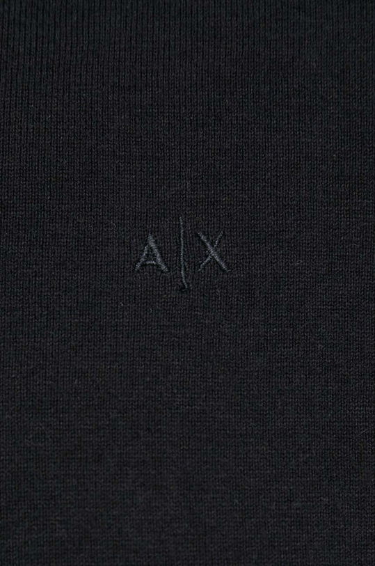 Armani Exchange pulover din amestec de casmir 8NZM6A.ZM1HZ.NOS negru