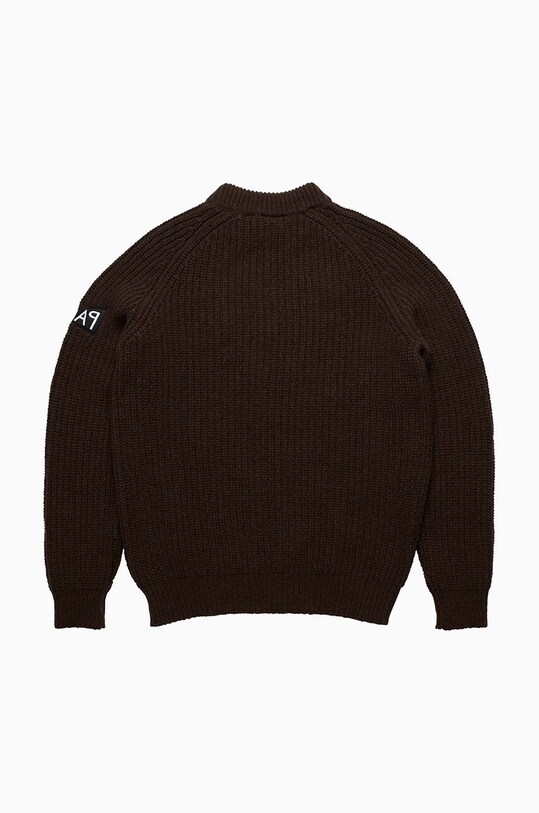 by Parra wool jumper 48430.CAMEL brown AA00