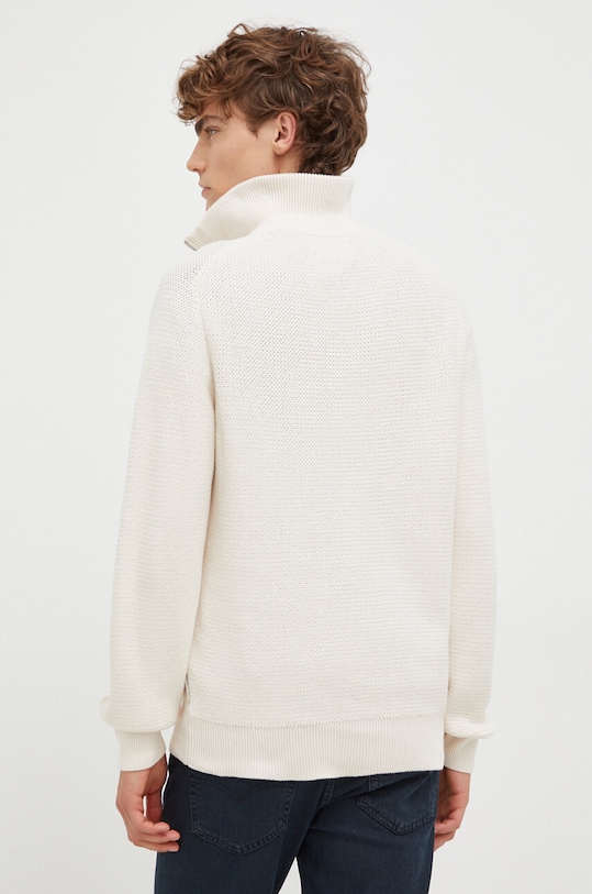 Ρούχα Βαμβακερό πουλόβερ Marc O'Polo M29502260392 μπεζ