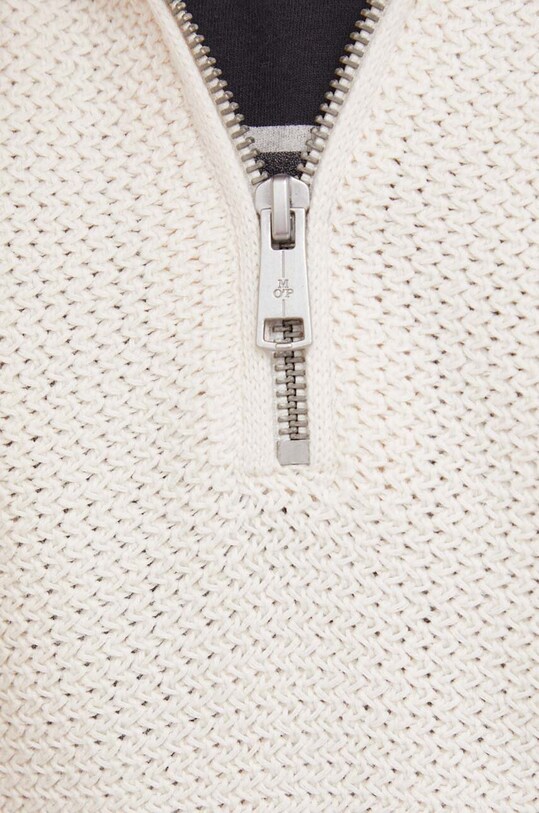 Marc O'Polo sweter bawełniany M29502260392 beżowy