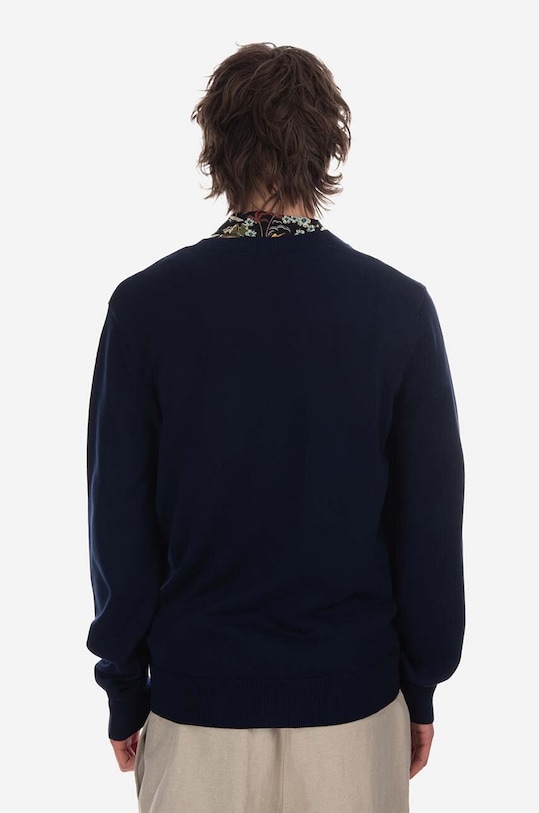 A.P.C. cardigan in cotone COGDK.H22229 blu navy AA00
