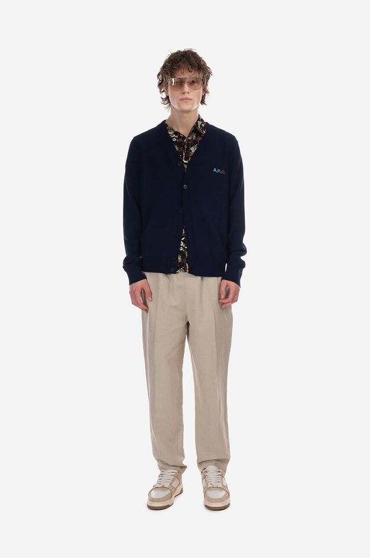 Хлопковый кардиган A.P.C. COGDK.H22229