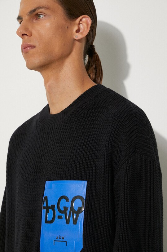 A-COLD-WALL* jumper Patch Pocket Knit black ACWMK094