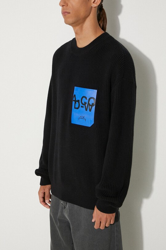 A-COLD-WALL* jumper Patch Pocket Knit ACWMK094 black