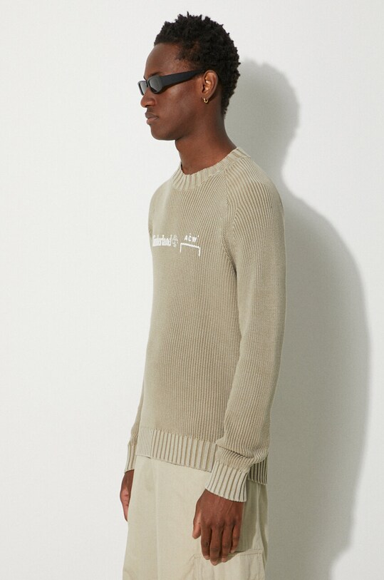 A-COLD-WALL* cotton jumper green A6PGKDH4