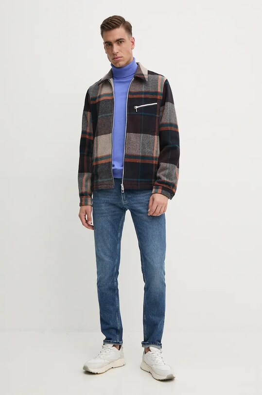 United Colors of Benetton sweter 10CVU2519.100.. fioletowy AA00