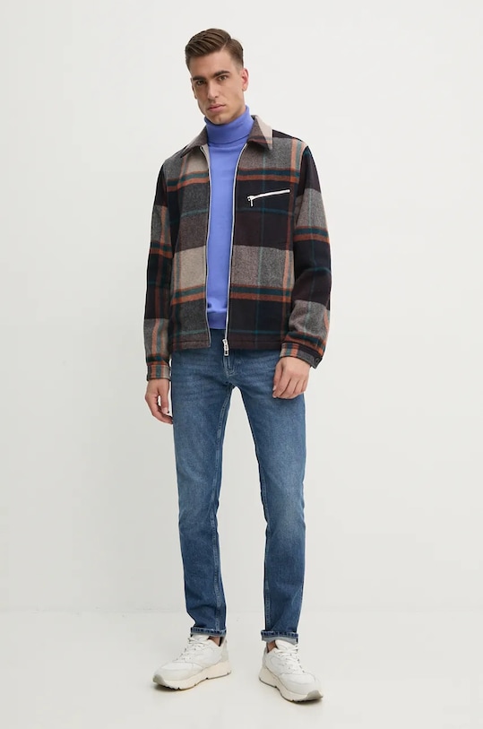 Светр United Colors of Benetton 10CVU2519.100.. фіолетовий AA00